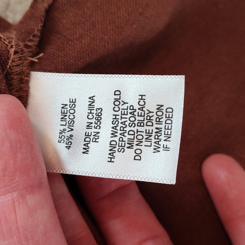 Linen tunic Tahari - Picture 3 of 8